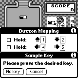 Screenshot of Button Mapping.